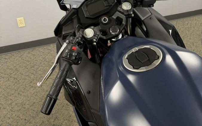 2026 Kawasaki Ninja® 500 ABS Metallic Matte Twilight Blue