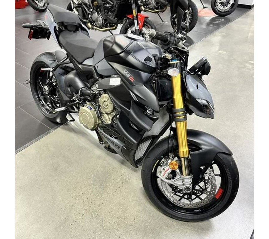 2024 Ducati Streetfighter V4 S Grey & Black