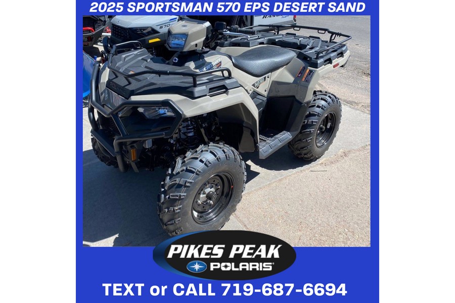 2025 Polaris Industries SPORTSMAN 570 DESERT SAND EPS