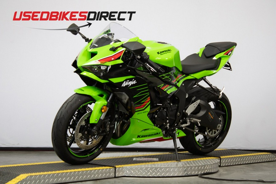 2024 Kawasaki Ninja ZX-6R KRT - $12,999.00