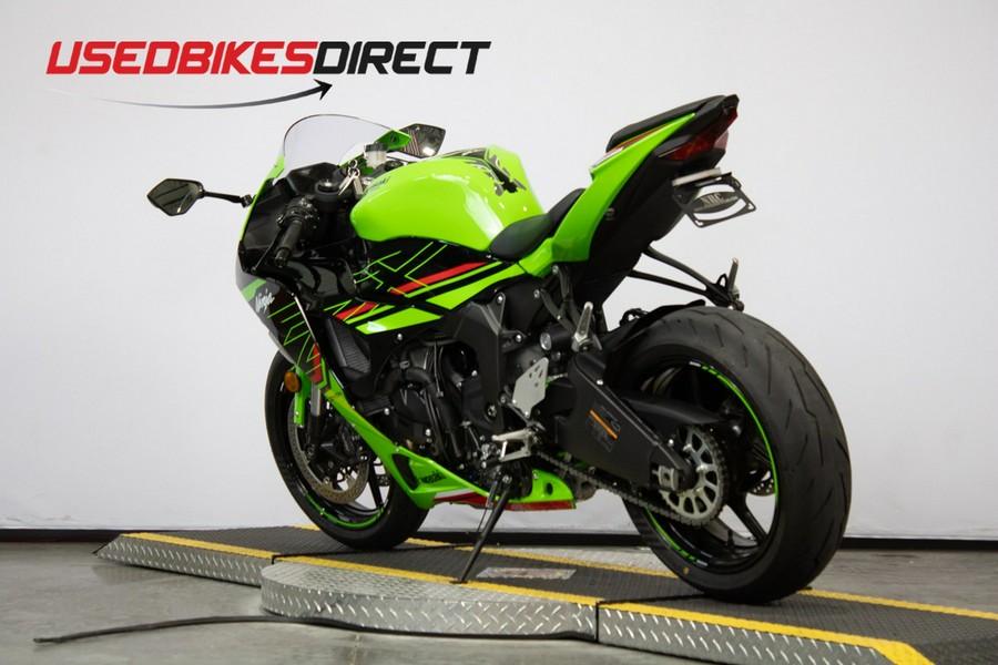 2024 Kawasaki Ninja ZX-6R KRT - $12,999.00