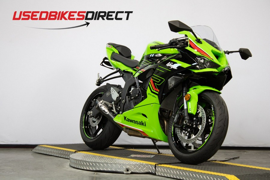 2024 Kawasaki Ninja ZX-6R KRT - $12,999.00