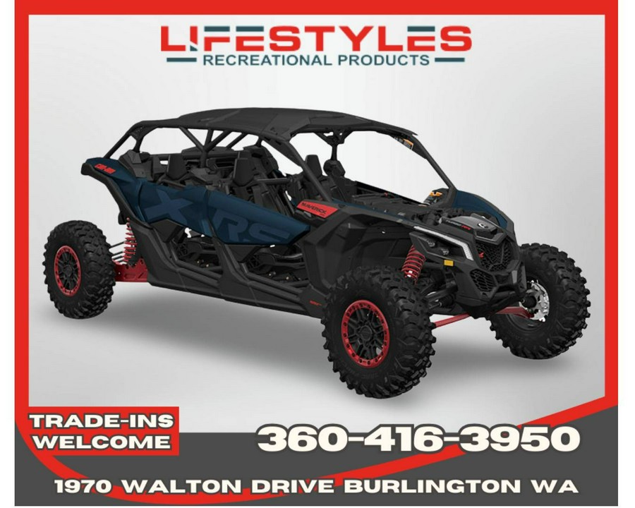 2026 Can-Am Maverick X3 MAX X RS TURBO RR Smart-Shox with 10.25 in. touchscreen display