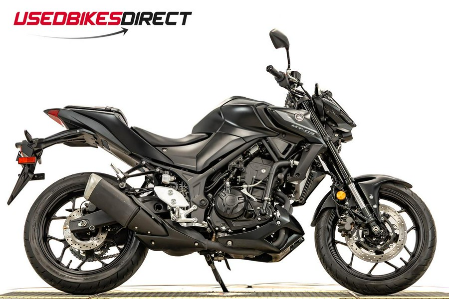 2022 Yamaha MT-03 - $4,799.00