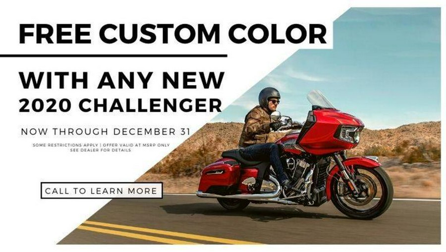 2020 Indian Motorcycle® Challenger Limited Thunder Black Pearl