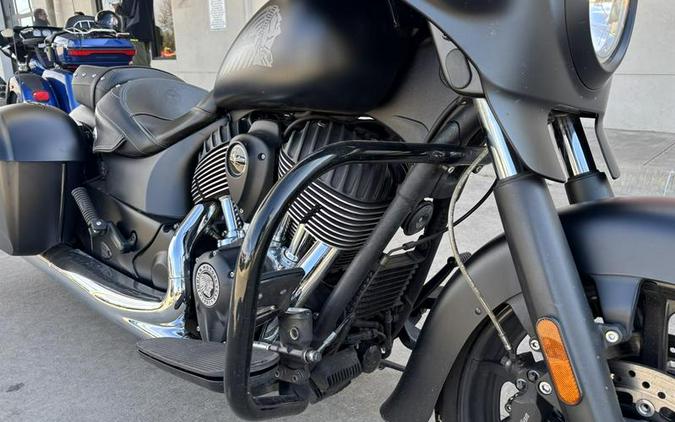 2018 Indian Motorcycle® Chieftain® Dark Horse® ABS Thunder Black Smoke