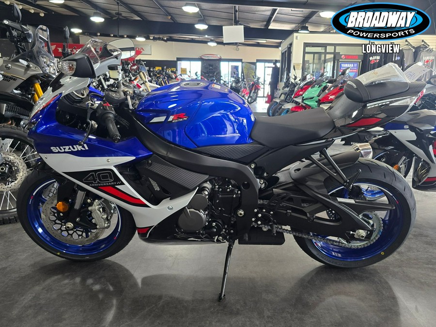 2027 Suzuki GSX-R600Z 40th Anniversary Edition