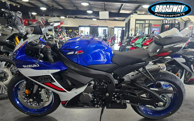 2027 Suzuki GSX-R600Z 40th Anniversary Edition