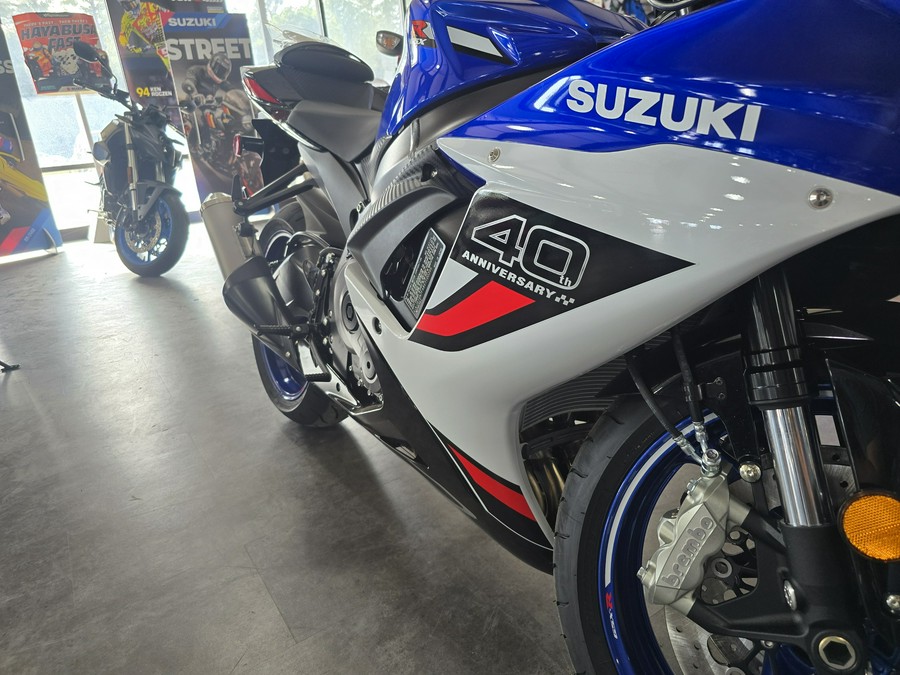 2027 Suzuki GSX-R600Z 40th Anniversary Edition