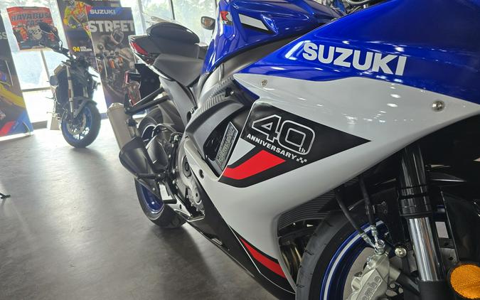 2027 Suzuki GSX-R600Z 40th Anniversary Edition