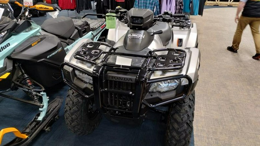 2025 Honda® FourTrax Rubicon 700 4x4 Automatic Matte Silver Metallic