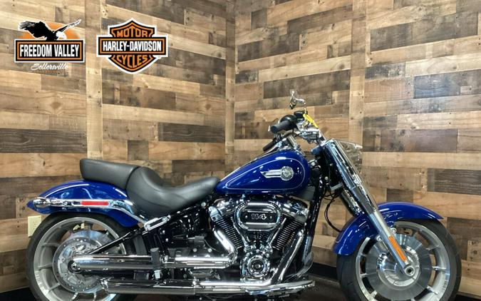 2023 Harley-Davidson Fat Boy 114 Bright Billiard Blue FLFBS