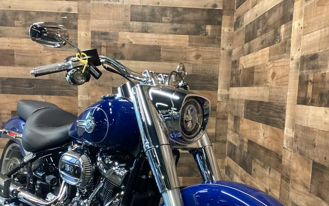 2023 Harley-Davidson Fat Boy 114 Bright Billiard Blue FLFBS