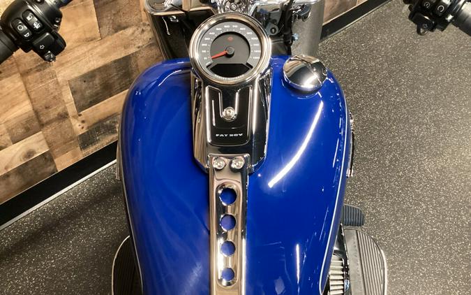 2023 Harley-Davidson Fat Boy 114 Bright Billiard Blue FLFBS