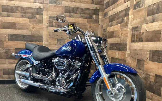 2023 Harley-Davidson Fat Boy 114 Bright Billiard Blue FLFBS