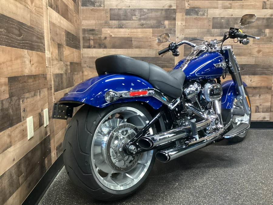 2023 Harley-Davidson Fat Boy 114 Bright Billiard Blue FLFBS