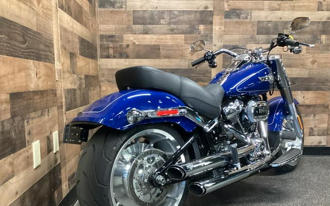 2023 Harley-Davidson Fat Boy 114 Bright Billiard Blue FLFBS