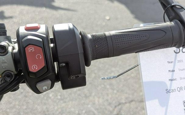 2021 Triumph Street Triple RS Matte Black