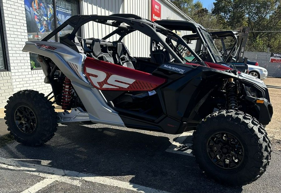 2024 Can-Am® Maverick X3 RS Turbo Fiery Red & Hyper Silver