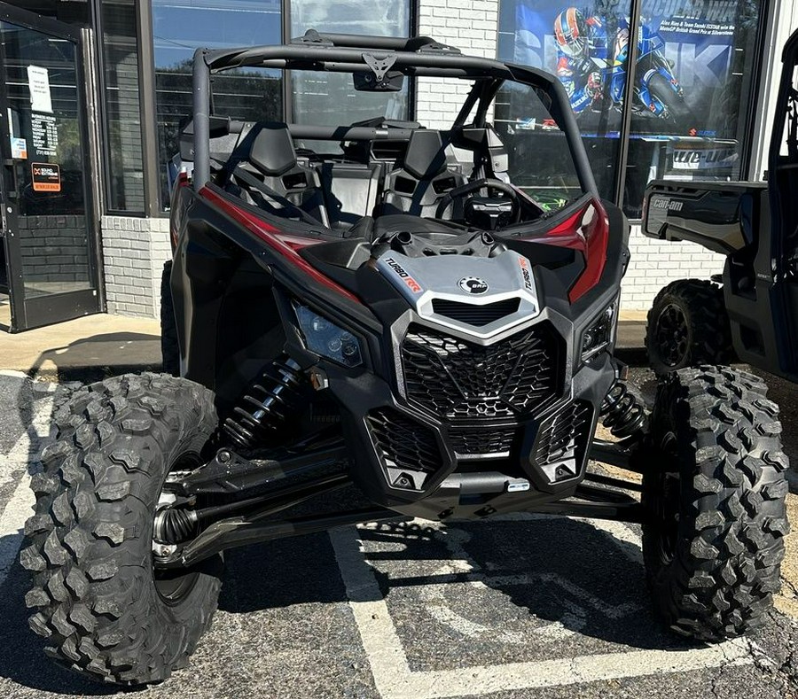 2024 Can-Am® Maverick X3 RS Turbo Fiery Red & Hyper Silver