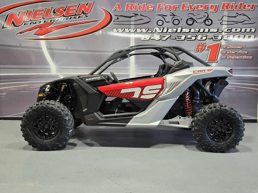 2024 Can-Am® Maverick X3 DS Turbo Fiery Red & Hyper Silver