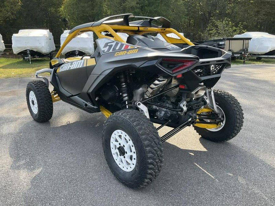 2024 Can-Am® Maverick R X RS with Smart-Shox Carbon Black & Neo Yellow