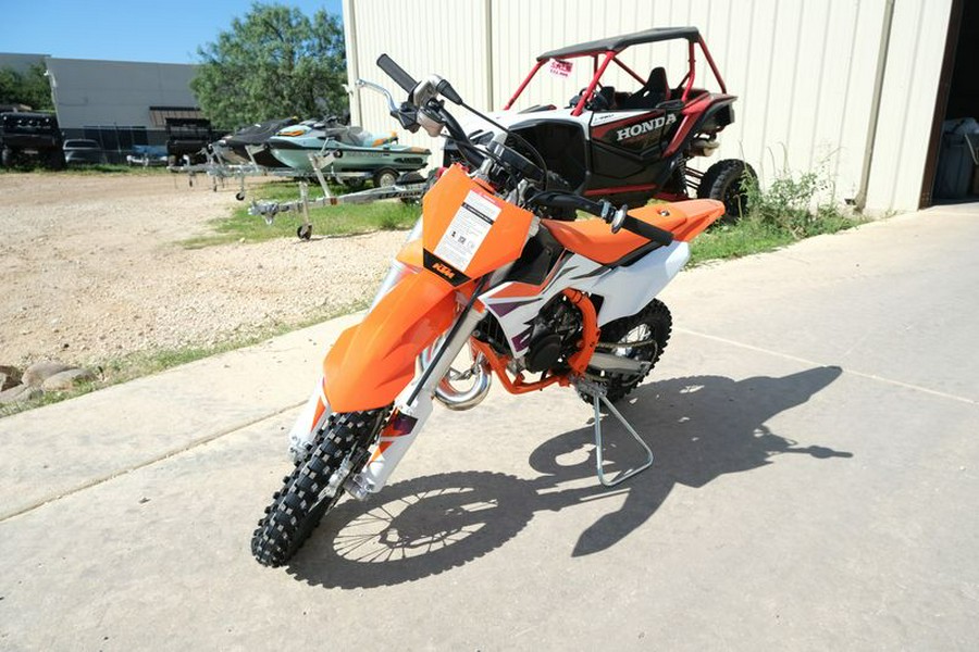 New 2025 KTM 50 SX ORANGE