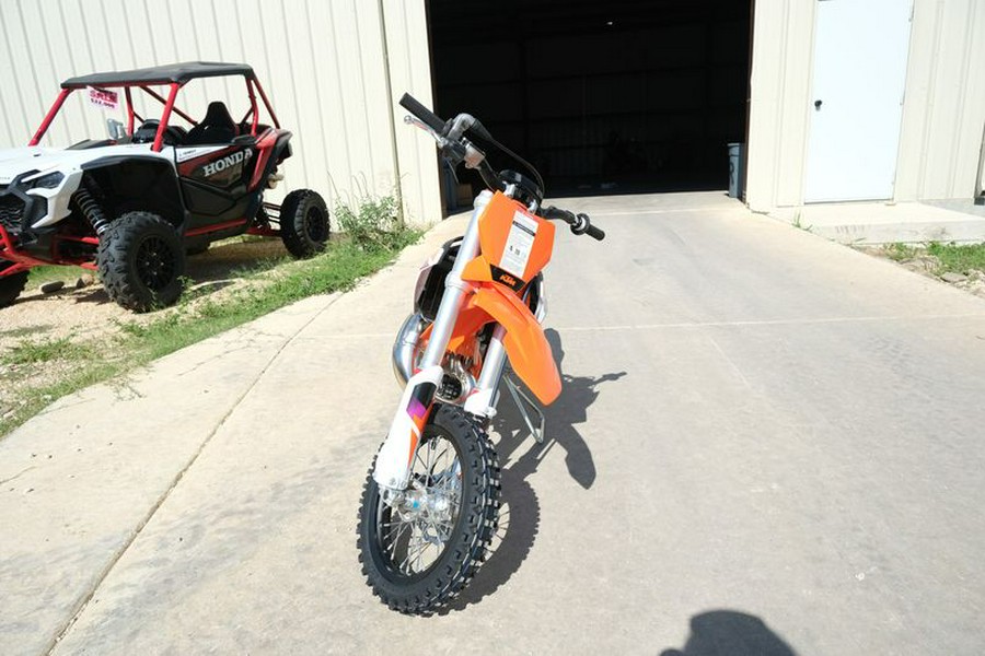 New 2025 KTM 50 SX ORANGE