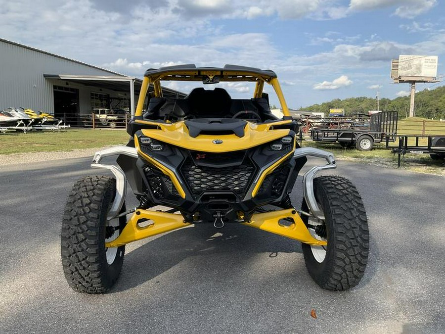 2024 Can-Am® Maverick R X RS with Smart-Shox Carbon Black & Neo Yellow