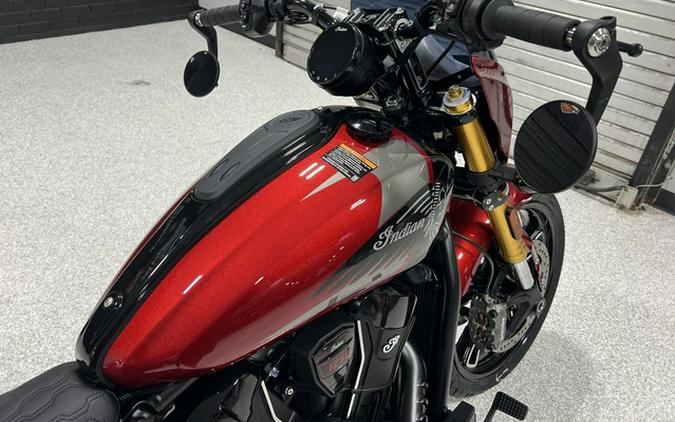 2026 Indian 101 Scout Sunset Red Metallic