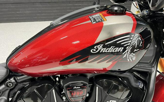 2026 Indian 101 Scout Sunset Red Metallic
