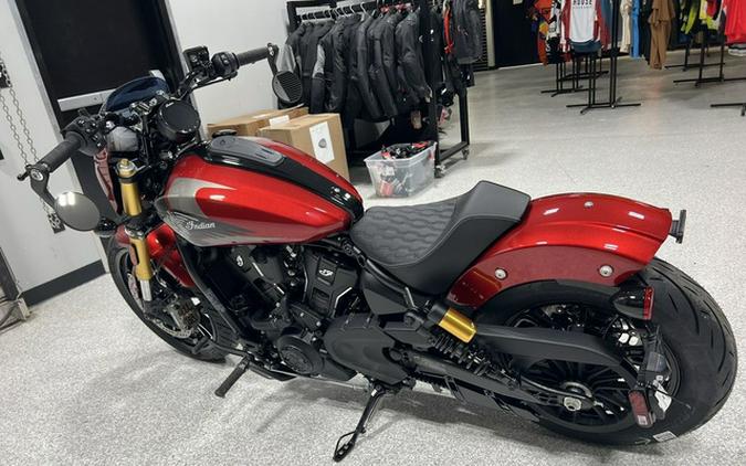 2026 Indian 101 Scout Sunset Red Metallic