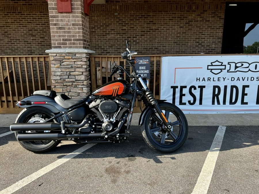 2023 Harley-Davidson Street Bob 114 Vivid Black