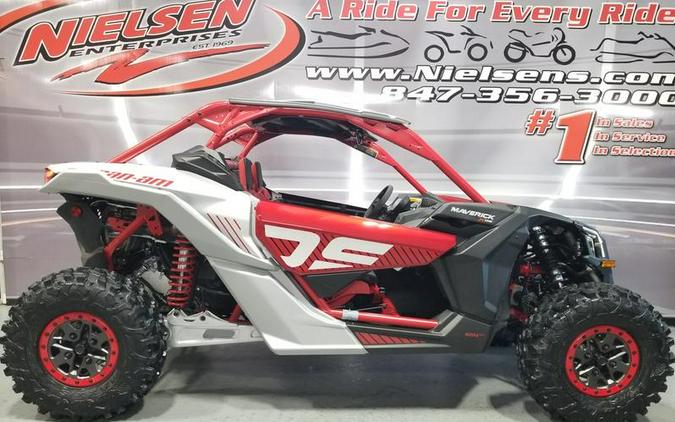 2024 Can-Am® Maverick X3 X ds Turbo RR Fiery Red & Hyper Silver