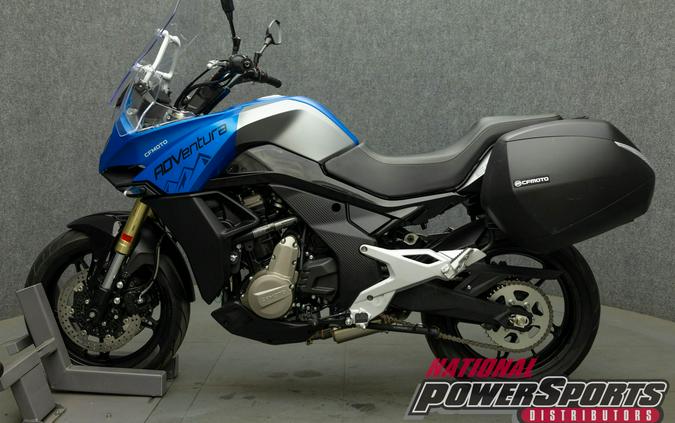 2022 CFMOTO 650 ADVENTURA W/ABS