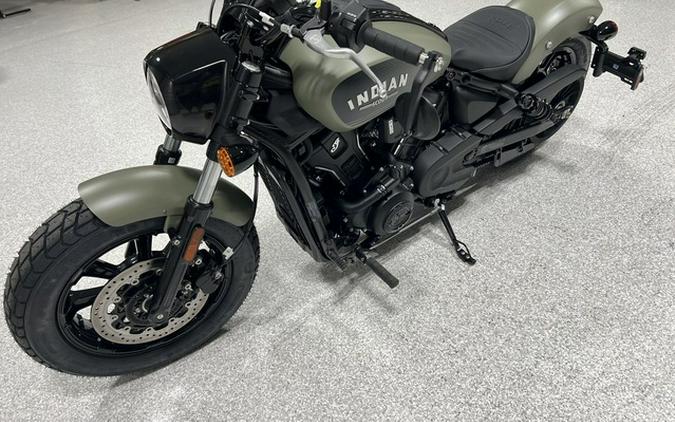 2026 Indian Scout Bobber Limited +Tech Moss Green Smoke