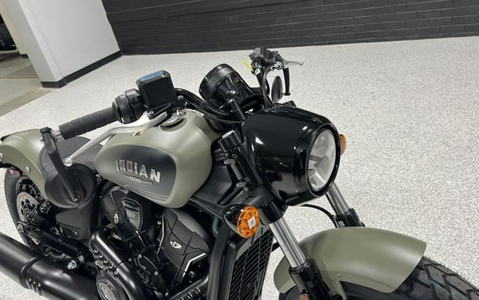 2026 Indian Scout Bobber Limited +Tech Moss Green Smoke