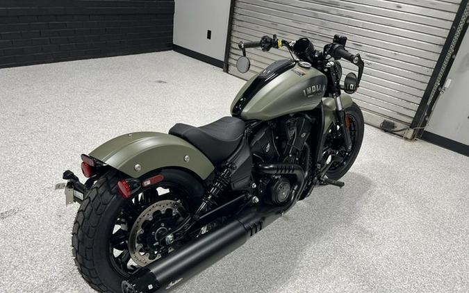 2026 Indian Scout Bobber Limited +Tech Moss Green Smoke