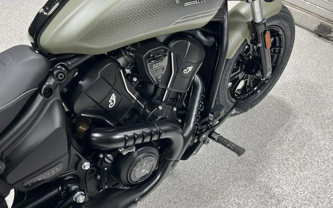 2026 Indian Scout Bobber Limited +Tech Moss Green Smoke