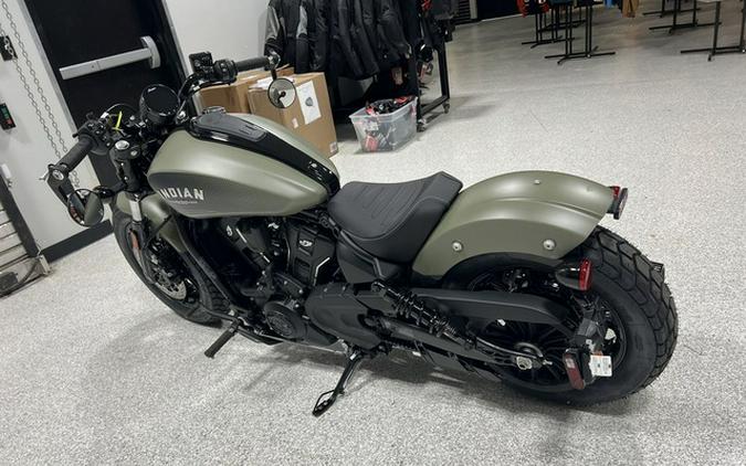 2026 Indian Scout Bobber Limited +Tech Moss Green Smoke