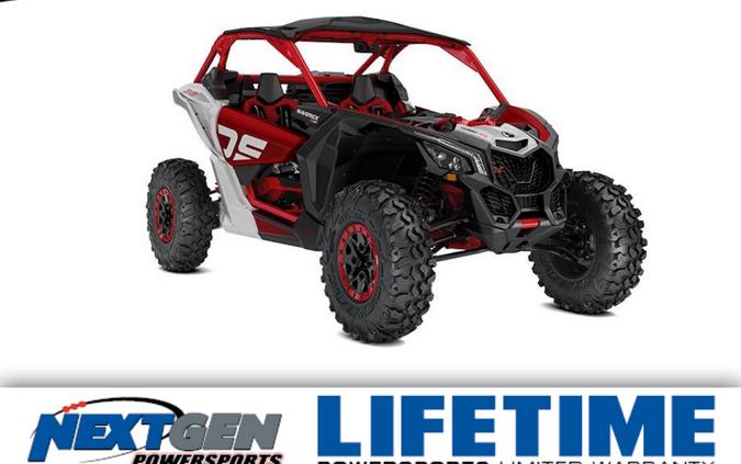 2024 Can-Am Maverick X3 X DS Turbo RR Red & Silver