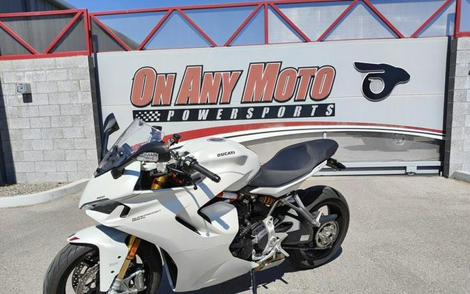 2021 Ducati Supersport 950 S White Silk Fairing