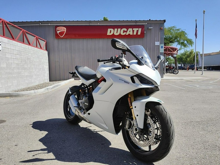 2021 Ducati Supersport 950 S White Silk Fairing