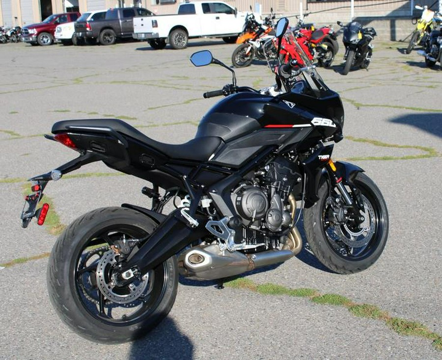 2025 Triumph Tiger Sport 660 Sapphire Black