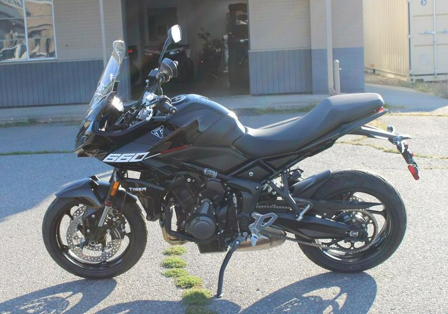 2025 Triumph Tiger Sport 660 Sapphire Black