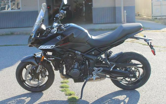2025 Triumph Tiger Sport 660 Sapphire Black