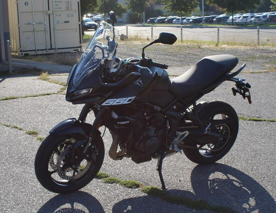 2025 Triumph Tiger Sport 660 Sapphire Black
