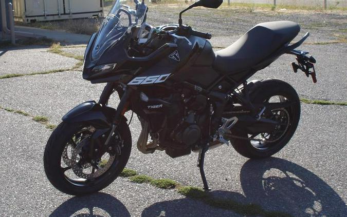 2025 Triumph Tiger Sport 660 Sapphire Black