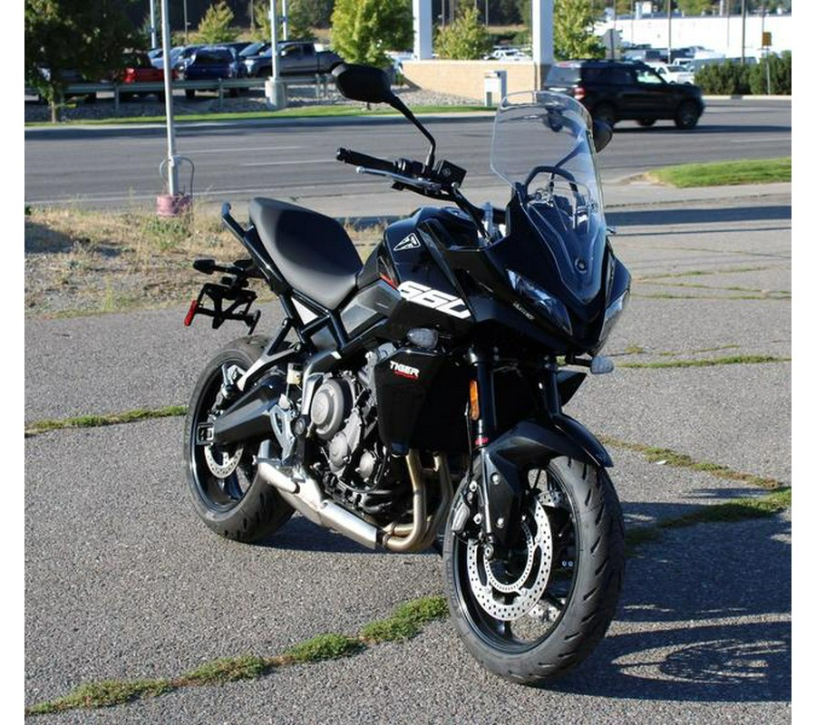 2025 Triumph Tiger Sport 660 Sapphire Black