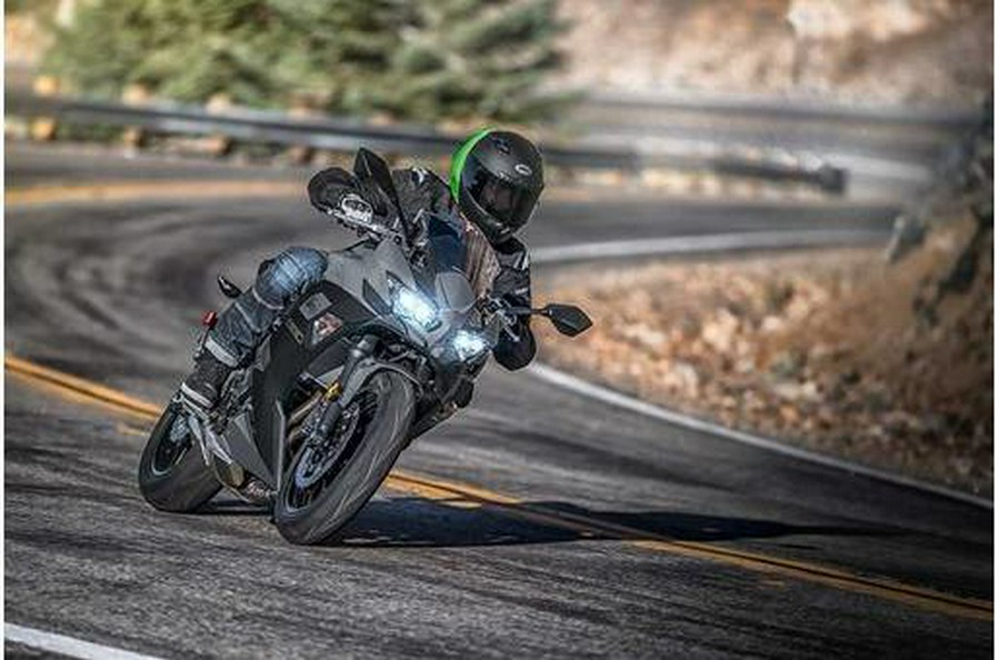 2024 Kawasaki Ninja® 650 - Metallic Matte Dark Gray/Metallic Spark Black/Metallic Flat Spark Black